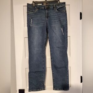 EUC Kut from the Kloth Katy Boyfriend Distressed Jeans 14